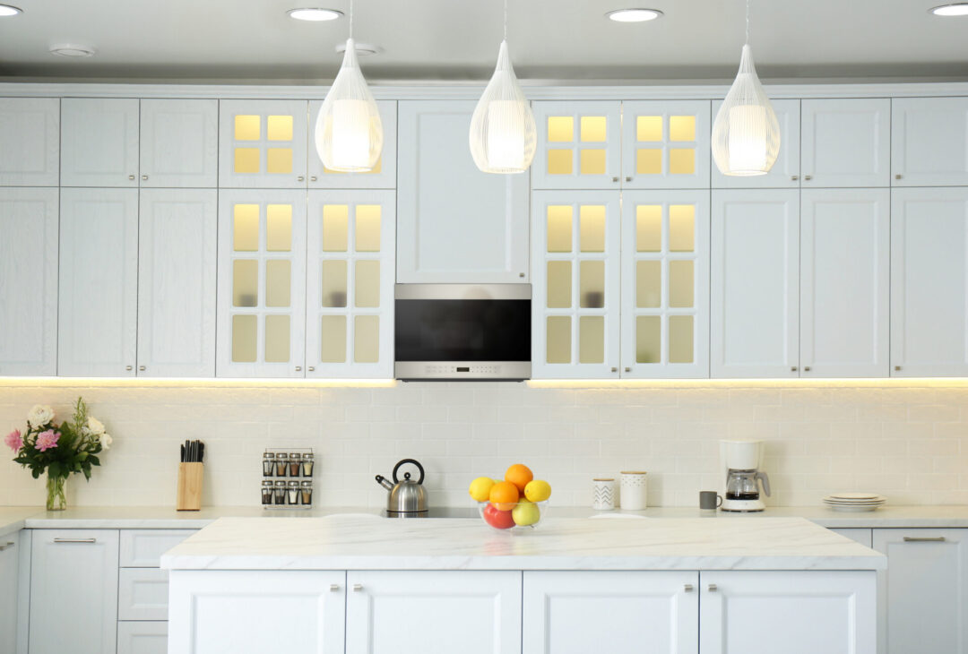 Sharp over the range microwave lifestyle image
