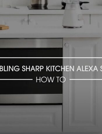 Enabling sharp kitchen alexa skill