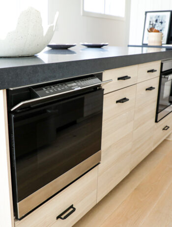 Sharp Microwave Drawer Oven in the Serenbe Model Home