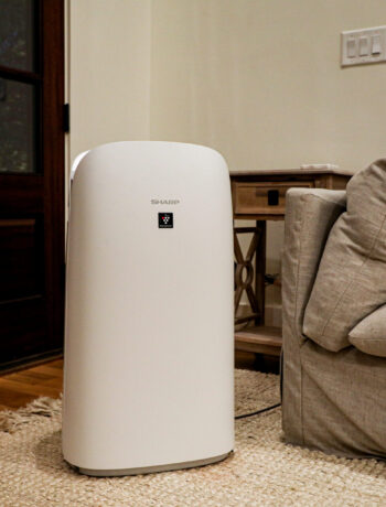 Sharp KCP110UW Air Purifier in the Serenbe community living room