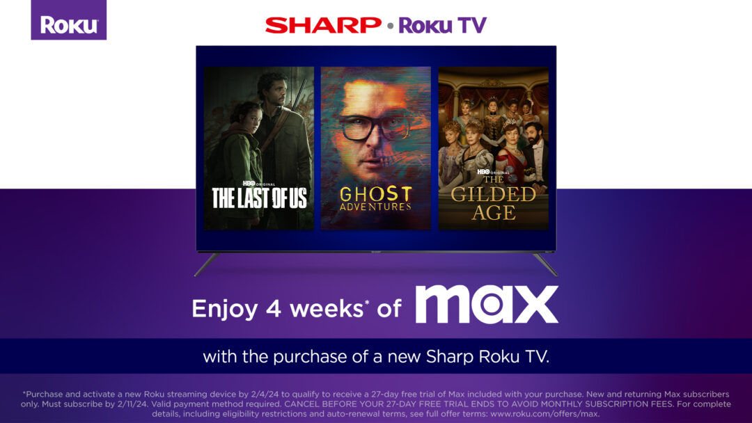 Sharp Roku TV HBO Max offer