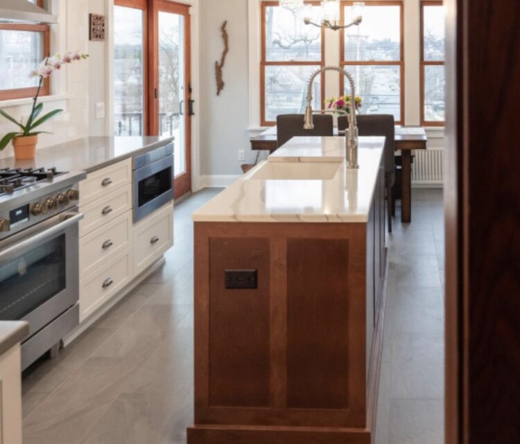 Sharp Microwave Drawer Oven In Stunning Kitchen Simply Better Living