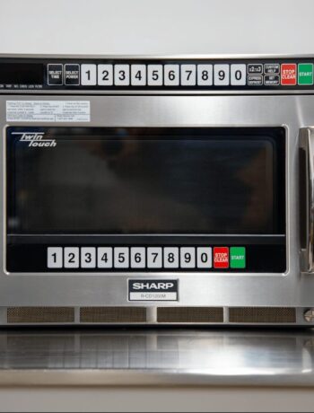 Clean and Maintain Sharp Commerical Microwave Oven