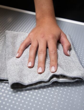 hand cleaning SHARP microwave