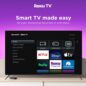 Sharp Roku TV 65" Class OLED 4K Ultra HD (4T-C65FS1UR) lifestyle