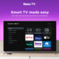 Sharp Roku TV 55" Class OLED 4K Ultra HD (4T-C55FS1UR) smart tv