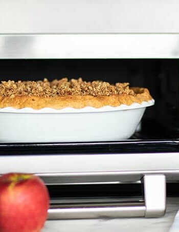 apple pie in steam oven