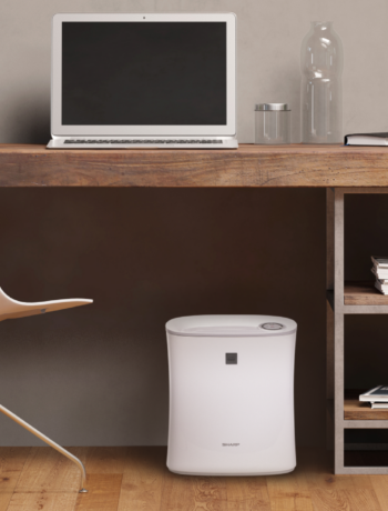 air purifier in a small space