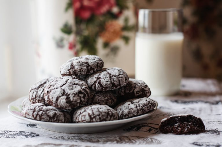 image of cookies on a plate
