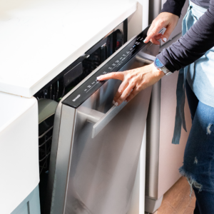 SHARP Dishwasher controls