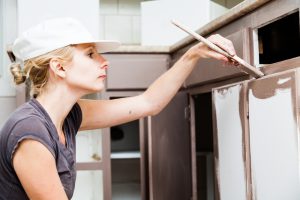 Painting cabinets